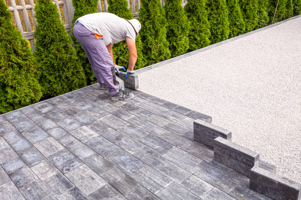 Residential Paver Driveway in Hartshorne, OK